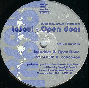 LoSoul - Open Door | EC Records (EC 018) - 4