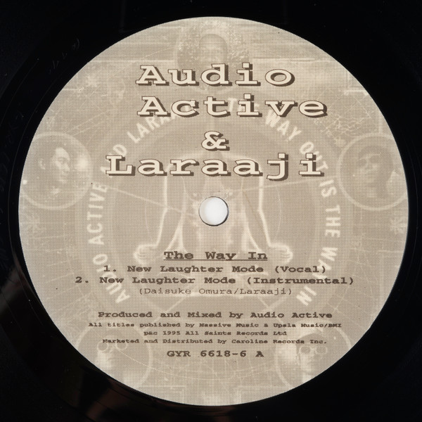 Audio Active & Laraaji - The Way In / The Way Out | Gyroscope (GYR 6618-6) - 4 Audio Active & Laraaji - The Way In / The Way Out | Gyroscope (GYR 6618-6) - 4