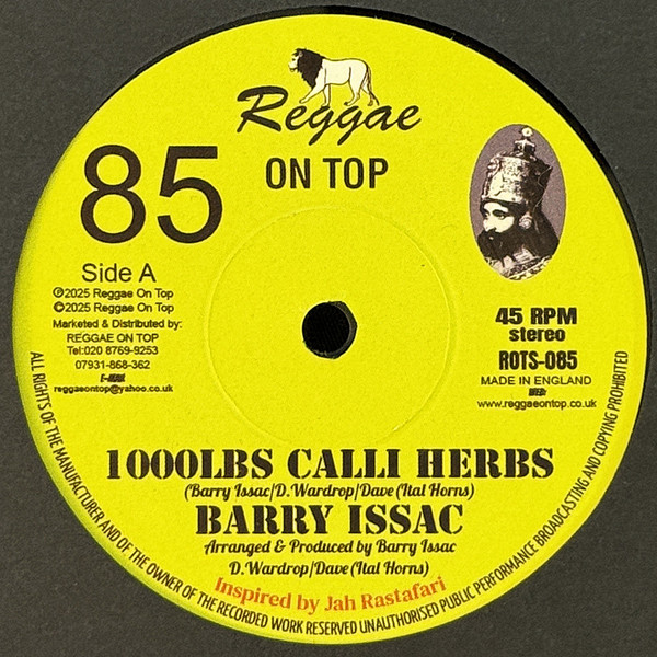 Barry Issac - 1000 Lbs Calli Herbs | Reggae On Top (ROTS-085)