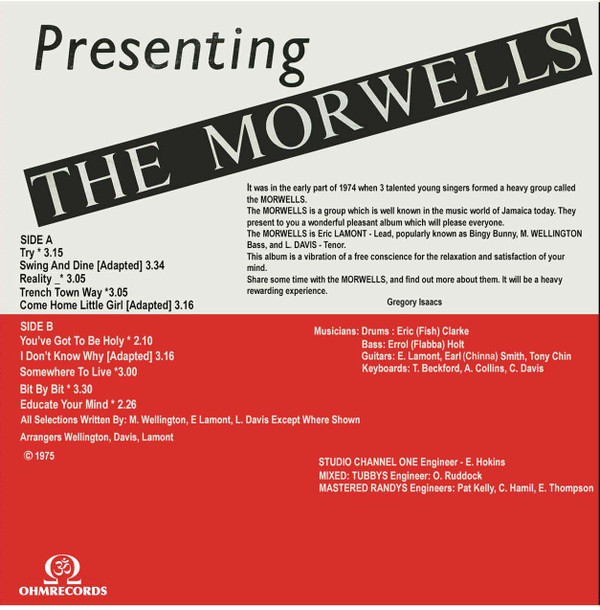 The Morwells - Presenting The Morwells | Ohm Records Inc. (OHM-002)