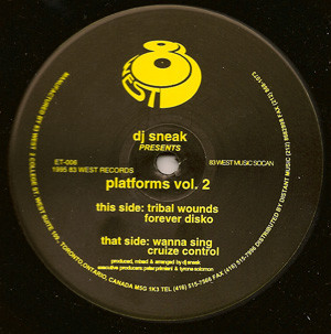 DJ Sneak - Platforms Vol. 2 | 83 West Records (ET-006)