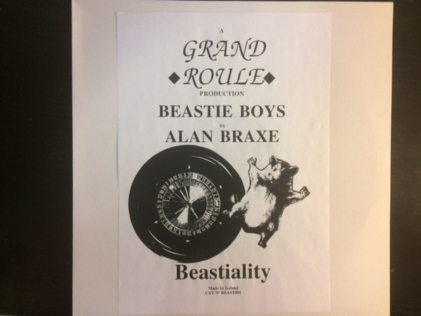 Beastie Boys Vs Alan Braxe - Beastiality | Not On Label (BEAST001) Beastie Boys Vs Alan Braxe - Beastiality | Not On Label (BEAST001)