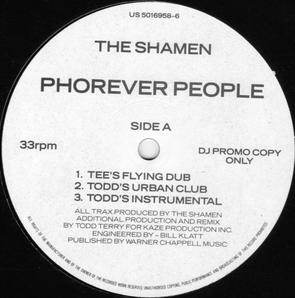 The Shamen - Phorever People | One Little Indian (US 5016958-6)