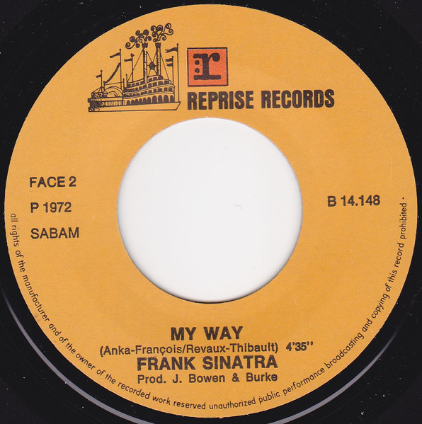 Frank Sinatra - Strangers In The Night / My Way | Reprise Records (14.148) - 4 Frank Sinatra - Strangers In The Night / My Way | Reprise Records (14.148) - 4