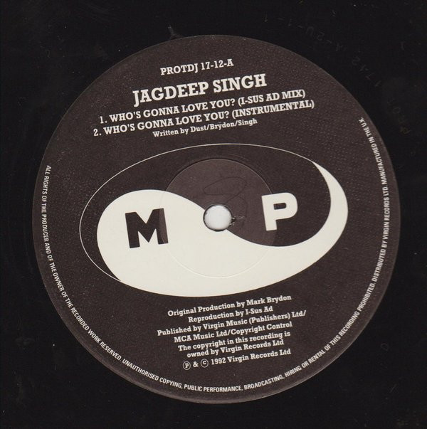 Jagdeep Singh - Who's Gonna Love You? | More Protein (PROT DJ 1712)