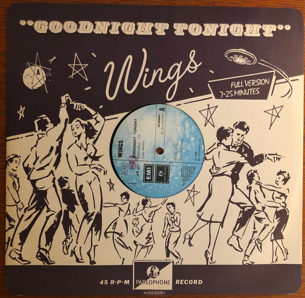 Wings - Goodnight Tonight / Daytime Nightime Suffering | Parlophone (3C 052-62579Z) - 4 Wings - Goodnight Tonight / Daytime Nightime Suffering | Parlophone (3C 052-62579Z) - 4