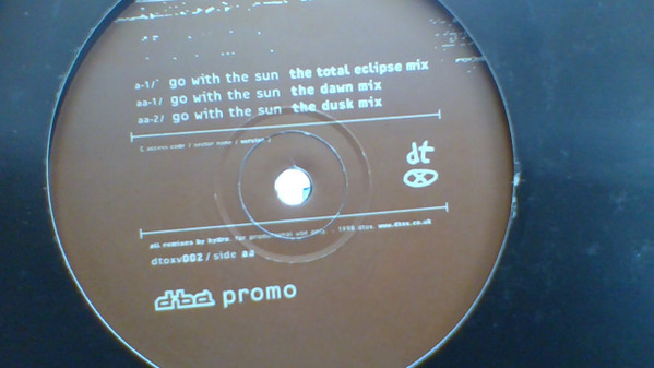 dba - Go With The Sun | Dtox Records (dtoxv002) - main