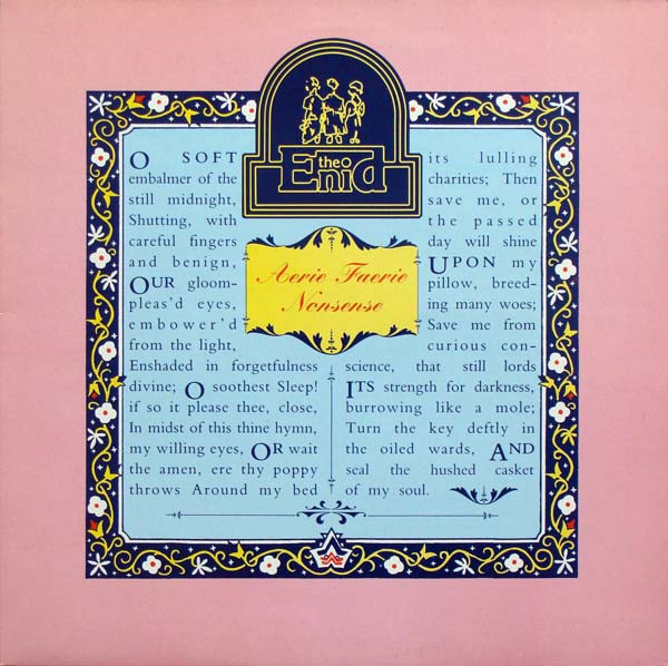 The Enid - Aerie Faerie Nonsense | Not On Label (The Enid Self-released) (ENID 6)