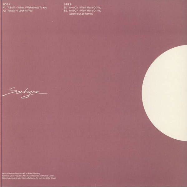 YokoO - You | Satya (SATYA 013) - 2