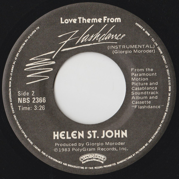 Irene Cara - Flashdance... What A Feeling | Casablanca (NBS 2366) - main Irene Cara - Flashdance... What A Feeling | Casablanca (NBS 2366) - main