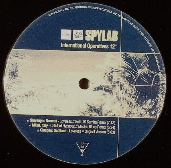 Spylab - International Operatives 12" | Guidance Recordings (GDR117) - 2 Spylab - International Operatives 12" | Guidance Recordings (GDR117) - 2