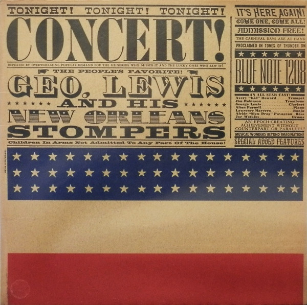 George Lewis And His New Orleans Stompers - Concert! | Blue Note (1208)