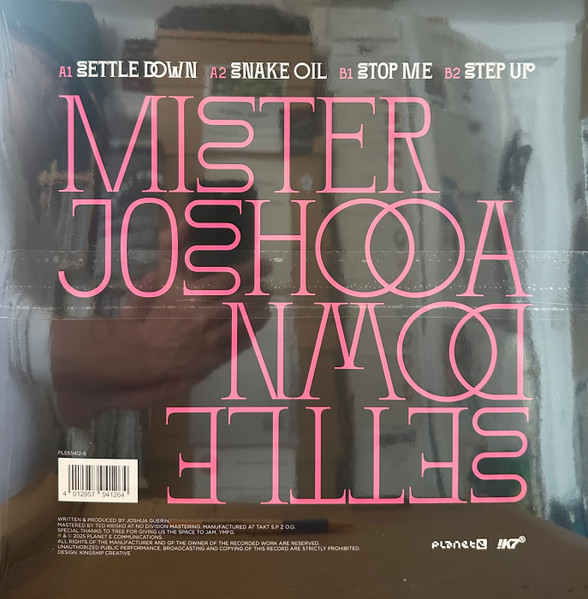 Mister Joshooa - Settle Down | Planet E (PLE65412-6) - 2