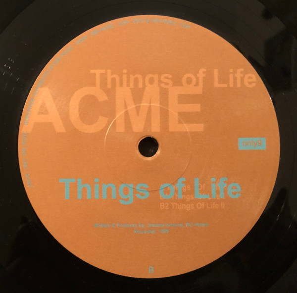ACME - Things Of Life | Only One Music (only9)