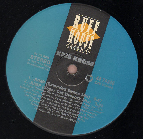 Kris Kross - Jump | Ruffhouse Records (44 74346) - 3