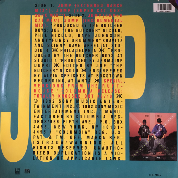 Kris Kross - Jump | Ruffhouse Records (44 74346) - 2