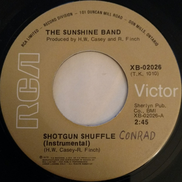 The Sunshine Band - Shotgun Shuffle | RCA (XB-02026) - main
