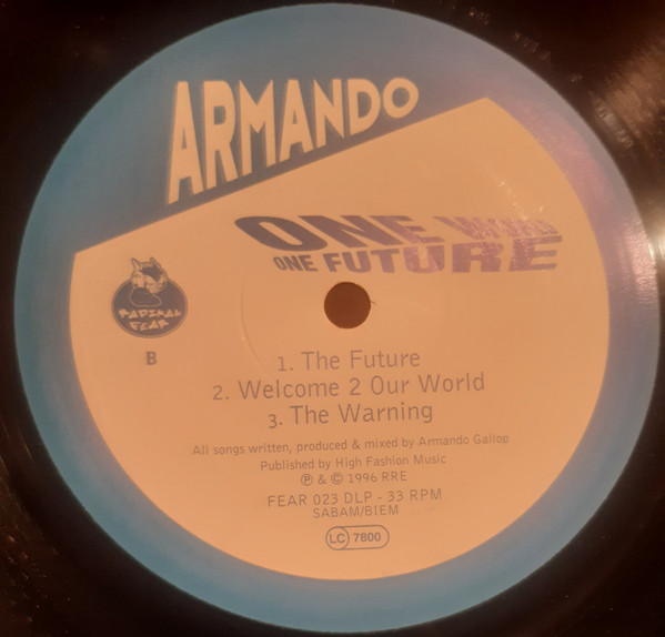 Armando - One World One Future | Radikal Fear (FEAR 023 DLP) - 4