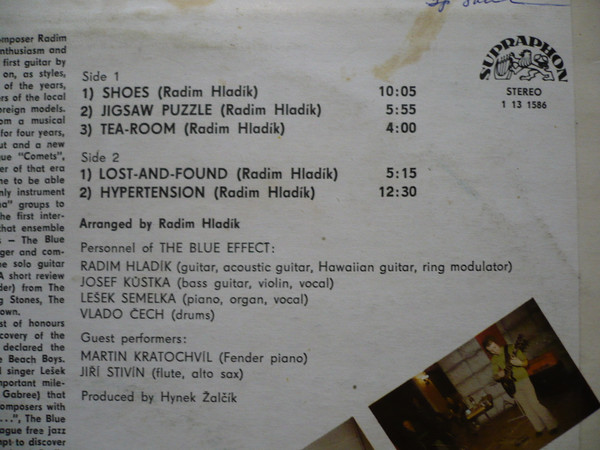 The Blue Effect - A Benefit Of Radim Hladík | Supraphon (1 13 1586) - 4 The Blue Effect - A Benefit Of Radim Hladík | Supraphon (1 13 1586) - 4