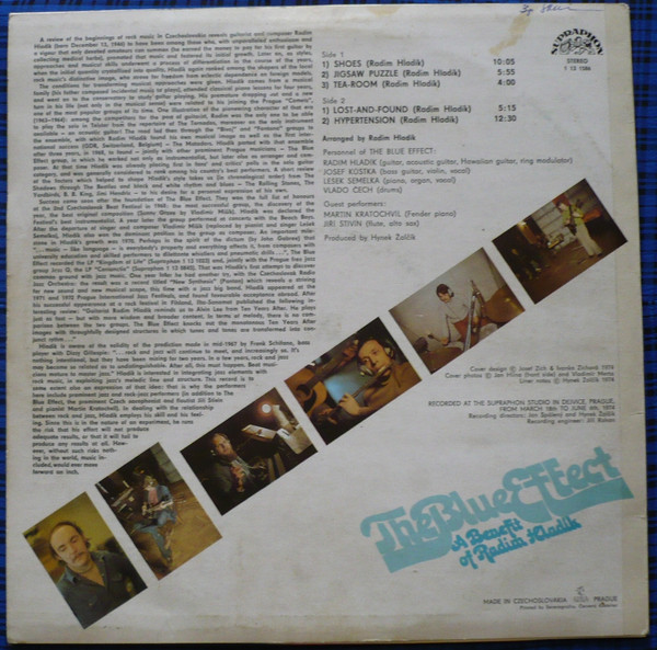 The Blue Effect - A Benefit Of Radim Hladík | Supraphon (1 13 1586) - 2 The Blue Effect - A Benefit Of Radim Hladík | Supraphon (1 13 1586) - 2