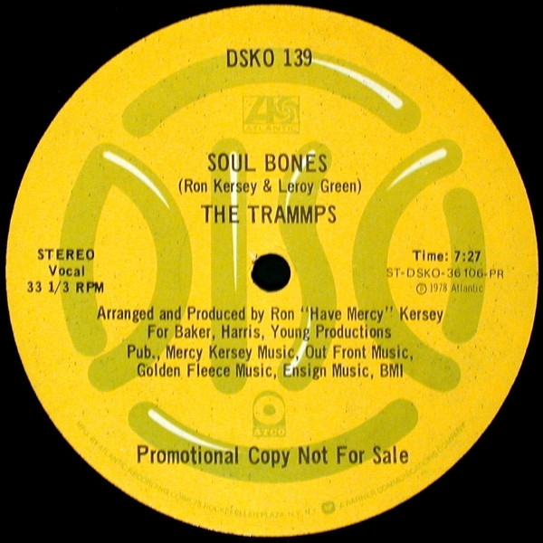 The Trammps - Soul Bones / Love Magnet | Atlantic (DSKO 139)