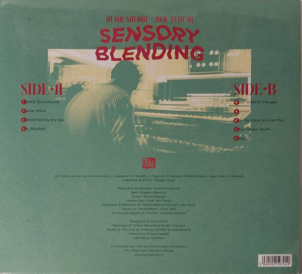 Aura Safari , Jimi Tenor - Sensory Blending | Hell Yeah Recordings (HYR7280) - 3 Aura Safari , Jimi Tenor - Sensory Blending | Hell Yeah Recordings (HYR7280) - 3