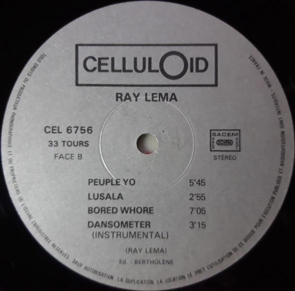 Ray Lema - Medecine | Celluloid (CEL 6756) - 2