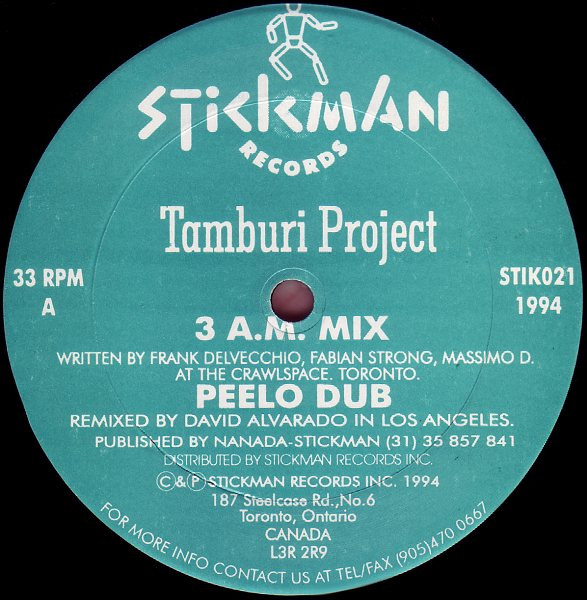 Tamburi Project - Tamburi Project | Stickman Records (STIK021)