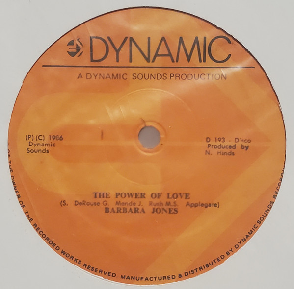 Barbara Jones - The Power Of Love | Dynamic Sounds (D 193)