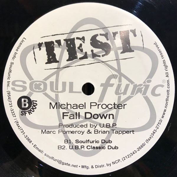 Michael Procter - Fall Down | Soulfuric Recordings (SFR 0007) Michael Procter - Fall Down | Soulfuric Recordings (SFR 0007)