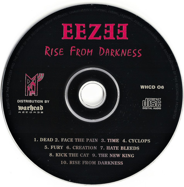 Eezee - Rise From Darkness CD | Warhead Records (WHCD06) - 3