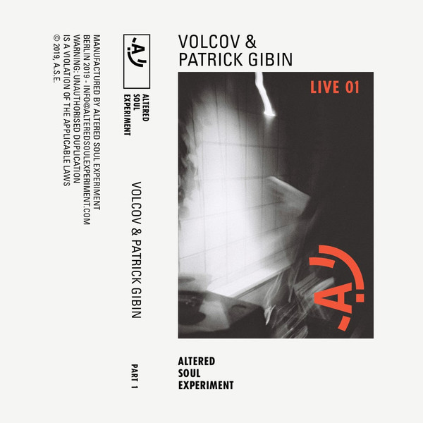 Volcov , Patrick Gibin - Altered Soul Experiment Live 01 (Part 1 & 2) | Altered Soul Experiment (ASELIVE-01)