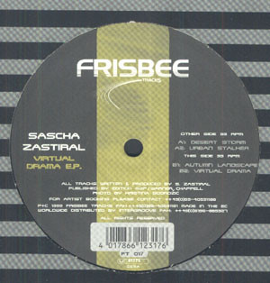Sascha Zastiral - Virtual Drama E.P. | Frisbee Tracks (FT 017) - main