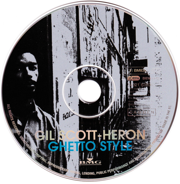 Gil Scott-Heron - Ghetto Style | Camden (74321 628062) - 3 Gil Scott-Heron - Ghetto Style | Camden (74321 628062) - 3