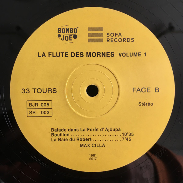 Max Cilla - La Flute Des Mornes Volume 1 | Sofa Records (SR 002) - 4
