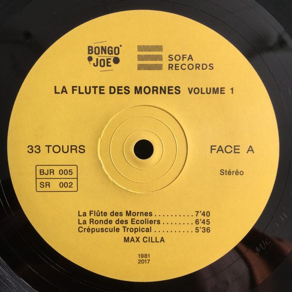 Max Cilla - La Flute Des Mornes Volume 1 | Sofa Records (SR 002) - 3