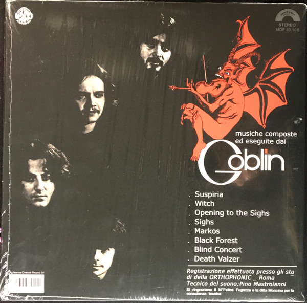 Goblin - Suspiria (Musiche Dalla Colonna Sonora Originale Del Film) | AMS Records (AMS LP 11) - 2