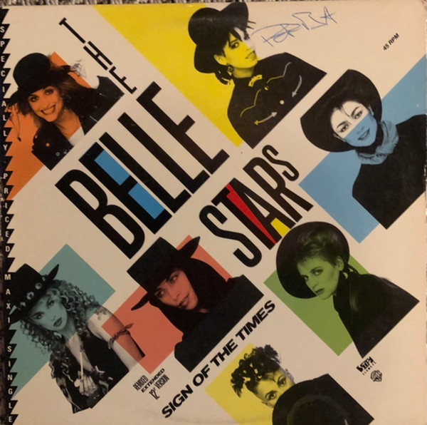 The Belle Stars - Sign Of The Times | Stiff Records (9 29657-0 A)