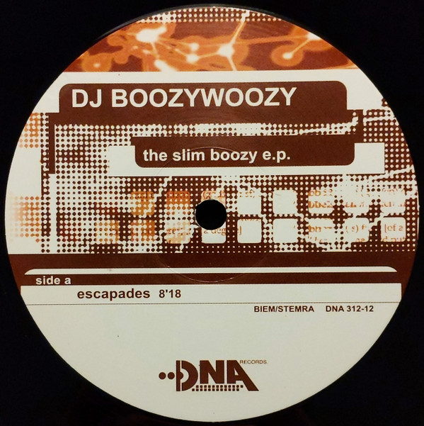 DJ BoozyWoozy - The Slim Boozy E.P. | D'N'A (DNA 312-12) - 3