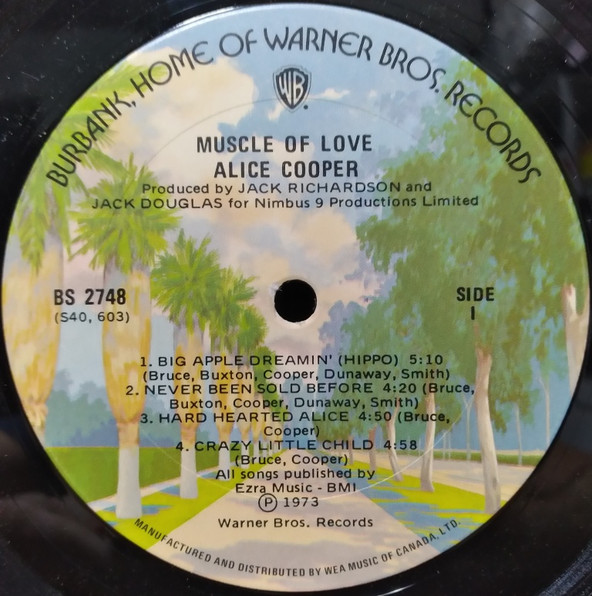 Alice Cooper - Muscle Of Love | Warner Bros. Records (BS 2748) - 3 Alice Cooper - Muscle Of Love | Warner Bros. Records (BS 2748) - 3
