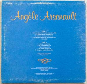 Angèle Arsenault - Libre | SPPS Disques (PS-19903) - 2 Angèle Arsenault - Libre | SPPS Disques (PS-19903) - 2
