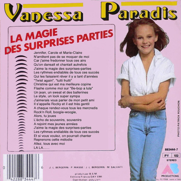 Vanessa Paradis - La Magie Des Surprises Parties | AB Productions (883 444-7) - 2