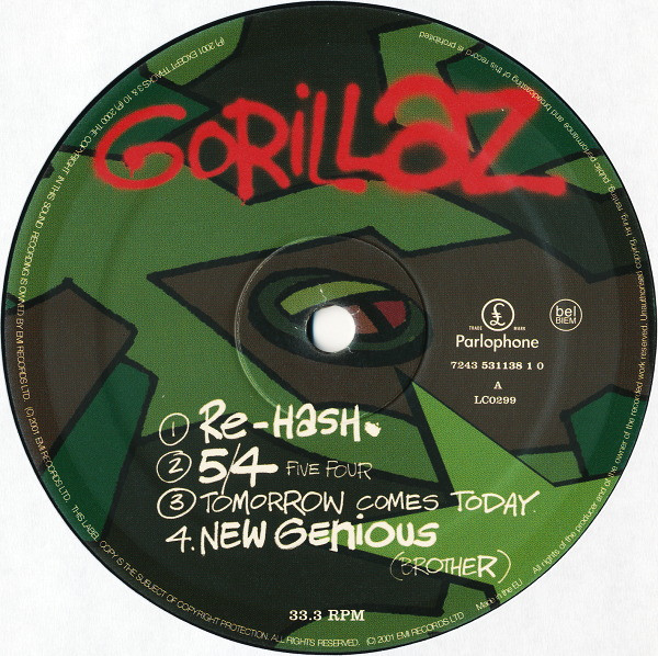 Gorillaz - Gorillaz | Parlophone (7243 531138 1 0) - 5