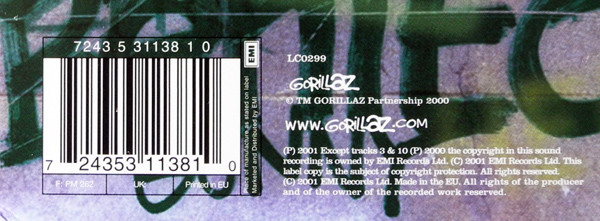 Gorillaz - Gorillaz | Parlophone (7243 531138 1 0) - 4