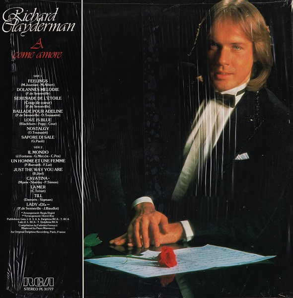 Richard Clayderman - A Come Amore | RCA (PL 31777)
