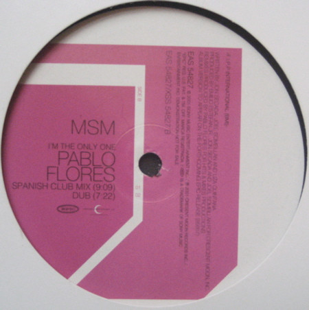MSM - I'm The Only One | Epic (EAS 54827) - 3