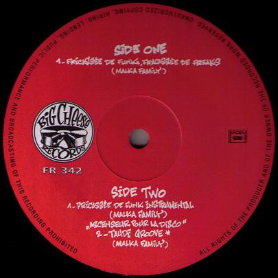 Malka Family - Fricassée 2 Funk, Fracassée 2 Freaks | Big Cheese Records (FR 342) - 2