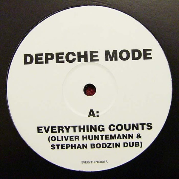 Depeche Mode / Johannes Heil - Everything Counts (Oliver Huntemann & Stephan Bodzin Dub) / The Magician (Thomas Schumacher Mix) | Not On Label (Depeche Mode) (EVERYTHING001) - main
