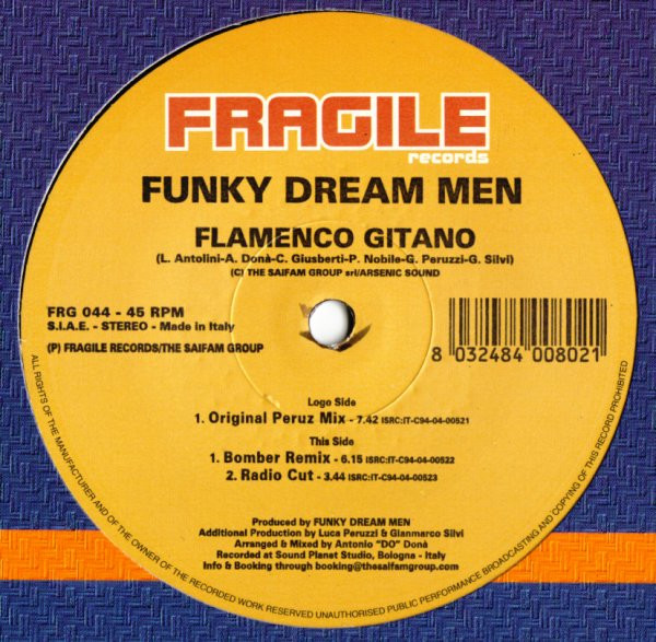 Funky Dream Men - Flamenco Gitano | Fragile Records (FRG 044)
