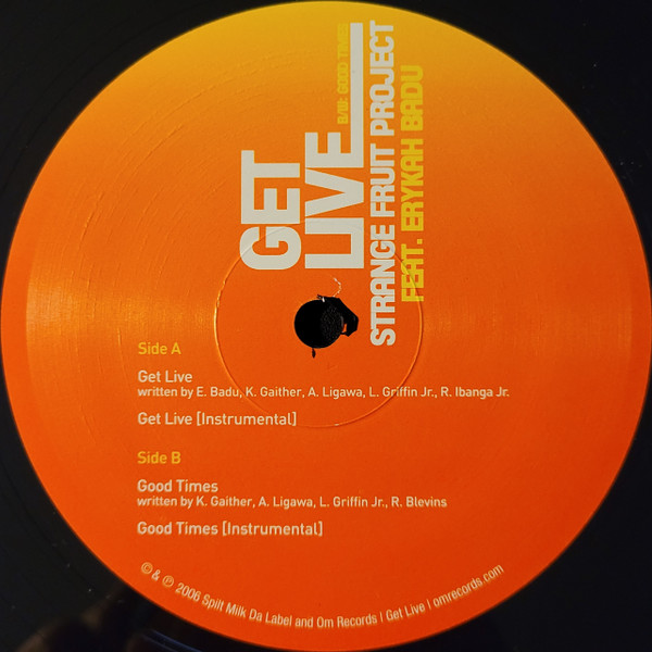 Strange Fruit Project Feat. Erykah Badu - Get Live | OM Hip Hop (OH 224 SV) - 3